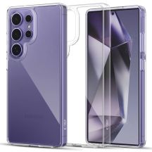 Tech-Protect Flexair Hybrid-Hülle für Samsung Galaxy S25 Ultra – transparent