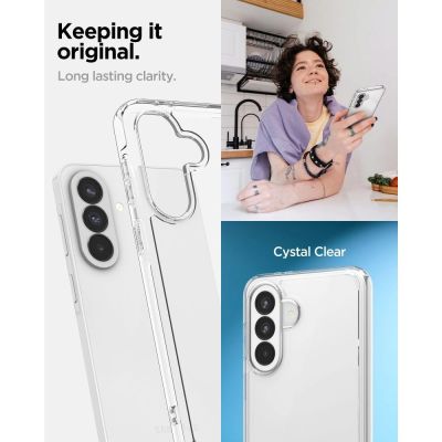 9. Spigen Ultra Hybrid Hülle für Samsung Galaxy A37 5G – Transparent