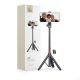 Tech-Protect L03S Bluetooth-Selfie-Stick mit Fernbedienung, Stativ bis 148 cm und 180 Kopf – Schwarz