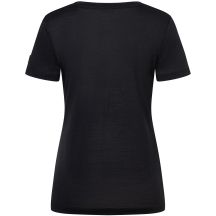 SUPER.NATURAL Sierra 140 V Neck Funktionsshirt mit kurzem Arm, weiß