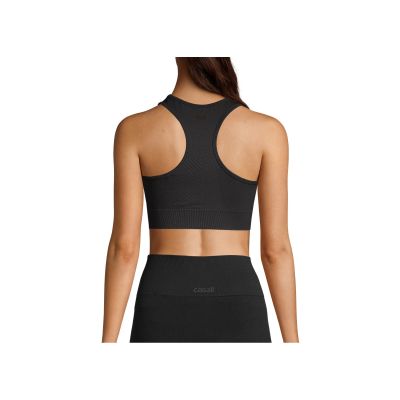 9. CASALL Essential Block Seamless Sport Top Schwarz