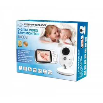 2. ESPERANZA Elektronisches Babyphone mit 3,2"-LCD-Display JACOB EHM002