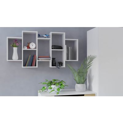 3. BILBAO 7.0 Wandregale, Mattweiß