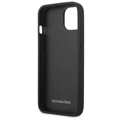 7. Mercedes MEHCP14MARMBK iPhone 14 Plus 6,7 "schwarz / schwarze Hardcase Leder Urban
