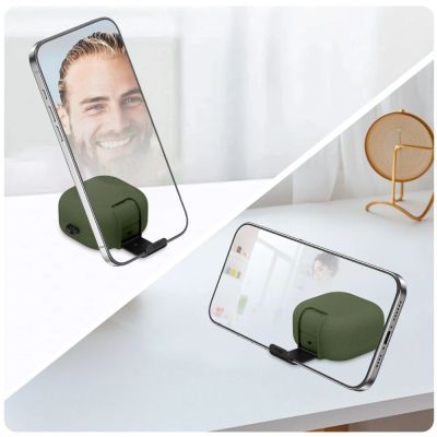 6. Tech-Protect Slim Hook Case für Samsung Galaxy Buds 4 / 4 Pro – Grün