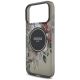 6. Guess IML Flowers Pearl Strap MagSafe Hülle für iPhone 18 Pro Max / 17 Pro Max – schwarz