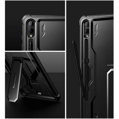 7. Tech-Protect Kevlar Pro Hülle für Samsung Galaxy Tab S9+ 12,4" X810 / X816B - Schwarz