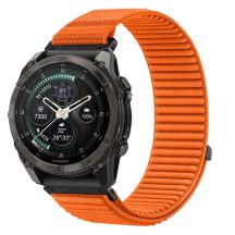 Tech-Protect NylonLoop Armband für Garmin Fenix 5X / 5X Plus / 6X / 6X Pro / 7X / 8 / 8 Pro / 9 / 9 Pro (51 mm) – Orange