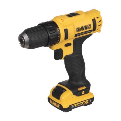 7. 12V Akku-Bohrschrauber mit 2 Akkus DeWalt DCD710D2-QW