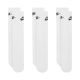 5. Nike Everyday Elevated Socken, 3 Paar, Weiß, IH8522 901