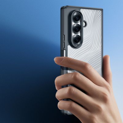 6. Dux Ducis Aimo Case für Samsung Galaxy Z Fold7 - Schwarz