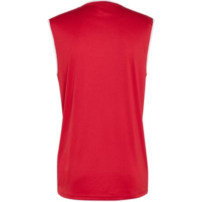 3. adidas Entrada 26 Ärmelloses Herren-T-Shirt Rot KB3932