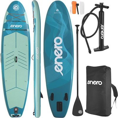 12. SET - 150 kg aufblasbares SUP-Board ENERO 320x81x15 cm