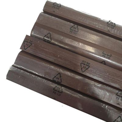 3. Moskitonetz für Aluminiumtüren 100 x 215 mm, braun, Standard
