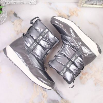 12. Big Star W INT1785A metallisch isolierte Schneestiefel