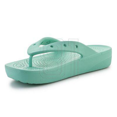 3. Crocs Classic Platfrom Flip W Oxygen W 207714-3UG