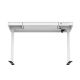 6. ACTIVEJET Schreibtisch mit elektrischer Höhenverstellung, Höhe 120 x 60 cm, ET119S, weiß