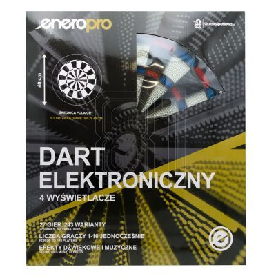 3. Enero PRO 1051635 Elektronische Dartscheibe