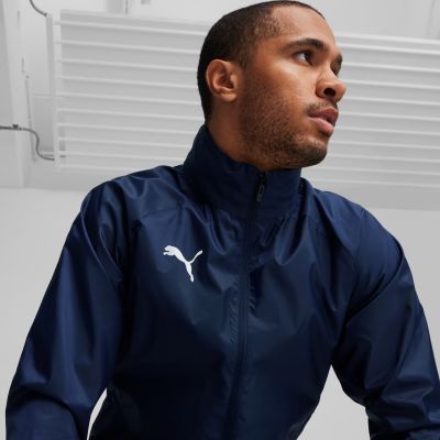 6. Puma Team Goal Allwetter-Herrenjacke, Marineblau, 659038 06