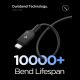 4. Spigen Essential EB24015CC USB-C / USB-C 240W 150cm Kabel - Schwarz