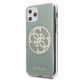 2. Guess GUHCN65PCUGLKA iPhone 11 Pro Max khaki hard case 4G Circle Glitter