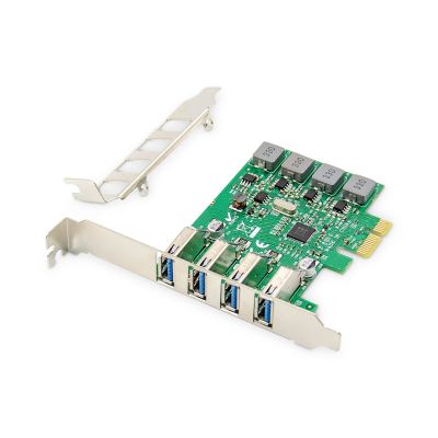 Digitus USB 3.0 PCI Express Erweiterungskarte, 4 Anschlüsse