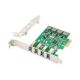 Digitus USB 3.0 PCI Express Erweiterungskarte, 4 Anschlüsse