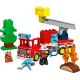 3. LEGO DUPLO TOWN 10473 Feuerwehrwagen mit Schlauch und Feuerwehrmann