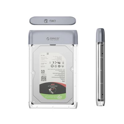2. Orico TX25C3 2,5" HDD/SSD USB-C 5Gb/s Festplattenlaufwerk - Transparent