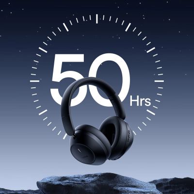 14. Baseus Bass 30 Max On-Ear-Bluetooth 5.3-Funkkopfhörer – Schwarz