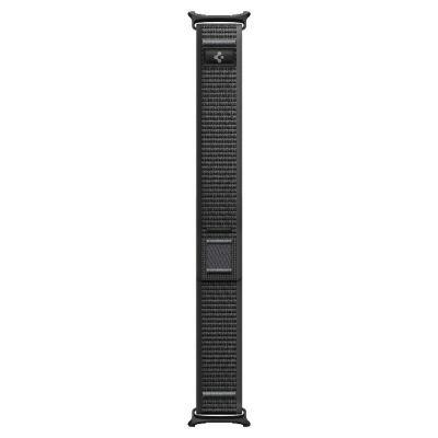 6. Spigen Athlex Air Armband für Samsung Galaxy Watch Ultra 47 mm – Schwarz und Grau