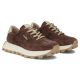 5. braune Leder-Plateau-Sneaker Filippo DP7498