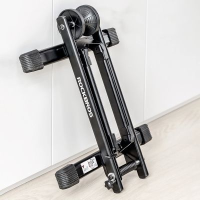 7. Rockbros 27210001001 Klappbarer Fahrradständer – Schwarz