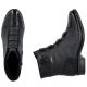 5. Rieker 77053-00 bequeme schwarze Damen-Lederstiefeletten
