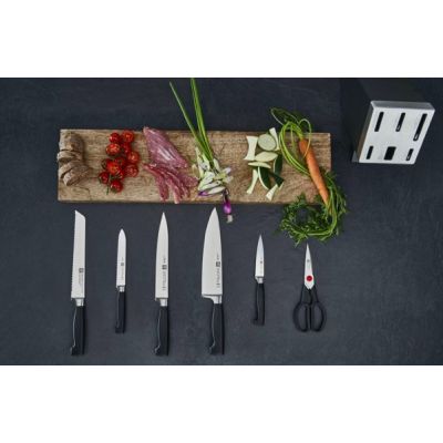 18. ZWILLING Four Star 35145-007-0 Selbstschärfendes Messerset, 7-teilig, Schwarz