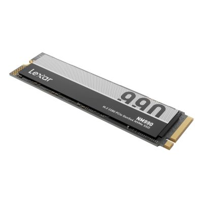 4. Lexar 4 TB PCIe Gen 5 NM990 NVMe M.2 SSD