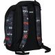 2. TOP TEN "BE4" Rucksack, schwarz und rot, 57 cm x 44 cm x 33 cm