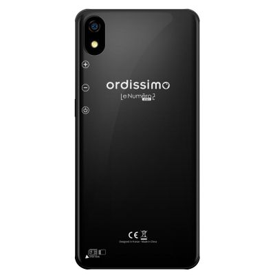 2. ORDISSIMO LeNumero2 Mini 13,8 cm (5,45") Single-SIM Android 13 4G USB Typ-C 3 GB RAM 32 GB Speicher 2500 mAh Akku Schwarz