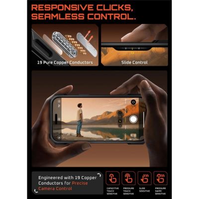 6. Supcase UB Grip Mag MagSafe Case für iPhone 17 - Schwarz