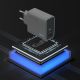 7. Cuktech CUKAD653EUGR 65W GaN-Wandladegerät 2 x USB-C 1 x USB-A - Grau