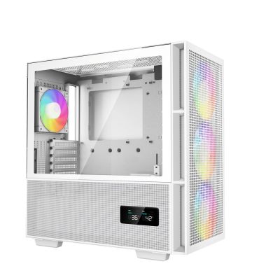 2. DeepCool CH560 ARGB Digital White Case (R-CH560-WHAPE4D-G-1)