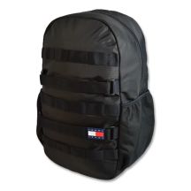 Tommy Hilfiger Skateboard Recycled Urban Tactical Schulrucksack - AM0AM11162-BDS