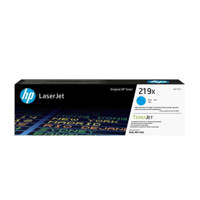 HP 219X Tonerkartusche mit hoher Reichweite, Cyan