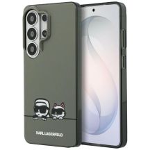 Karl Lagerfeld IML Peekaboo Karl&Choupette MagSafe Hülle für Samsung Galaxy S26 Ultra - Schwarz