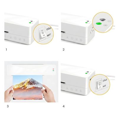 6. SAVIO Laminiergerät A4 Weiß LR-01/W