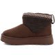 3. Big Star braune wasserdichte Plateau-Schneestiefel UU274171