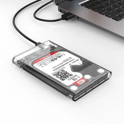 2. Orico 2139C3 2,5" HDD/SSD USB-C 5Gb/s Festplattenlaufwerk - Transparent