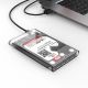 2. Orico 2139C3 2,5" HDD/SSD USB-C 5Gb/s Festplattenlaufwerk - Transparent