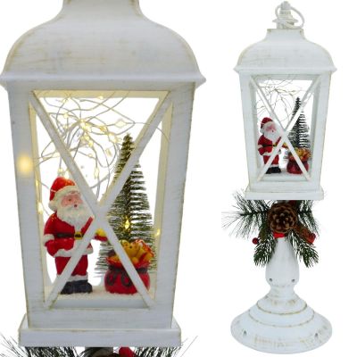 Dekorative Laterne, Höhe: 48 cm – Weihnachtsmann