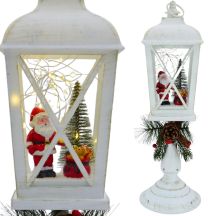 Dekorative Laterne, Höhe: 48 cm – Weihnachtsmann